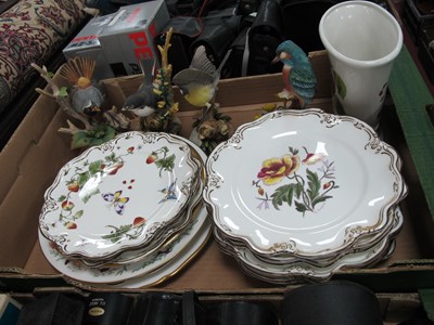 Lot 1063 - Boehm Ceramic Bird Figures (4) together with a...
