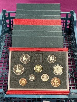 Lot 431 - Collection Of Eight Royal Mint Proof Year Sets,...