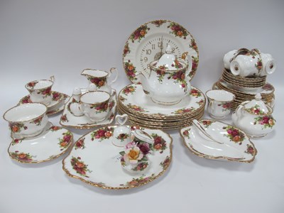 Lot 1193 - Royal Albert Old Country Roses Pattern china...