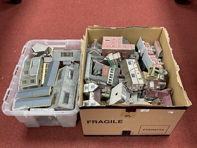 Lot 466 - Two containers of 00 gauge (4mm scale) mainly...