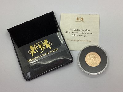 Lot 262 - 2023 King Charles III Uncirculated Gold...