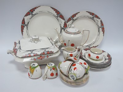 Lot 1220 - Crown Ducal 'Orange Tree' Pattern tableware to...