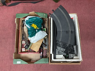 Lot 1137 - Vintage toys, including Scalextric racing set...