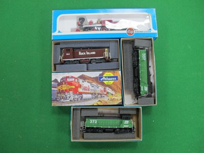 Lot 537 - Three Athearn "HO" Gauge U.S.A Outline Diesel...