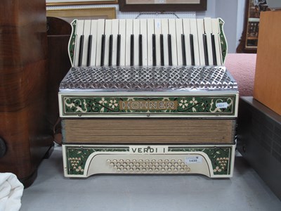 Lot 1435 - A Vintage Hohner Verdi I Accordion.