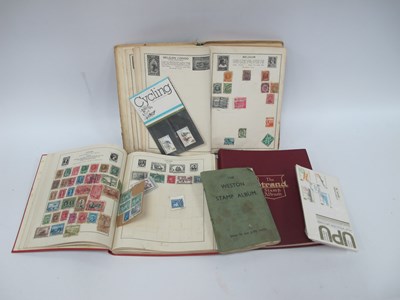 Lot 1385 - Stamps, including vintage albums of GB and...