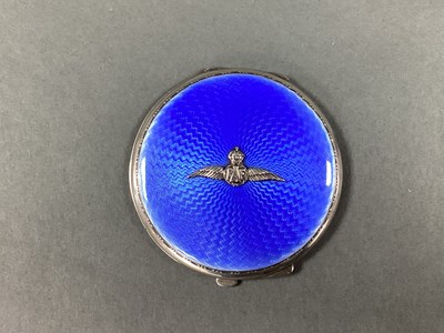 Lot 48 - RAF Interest; A 1930's Hallmarked Silver and...