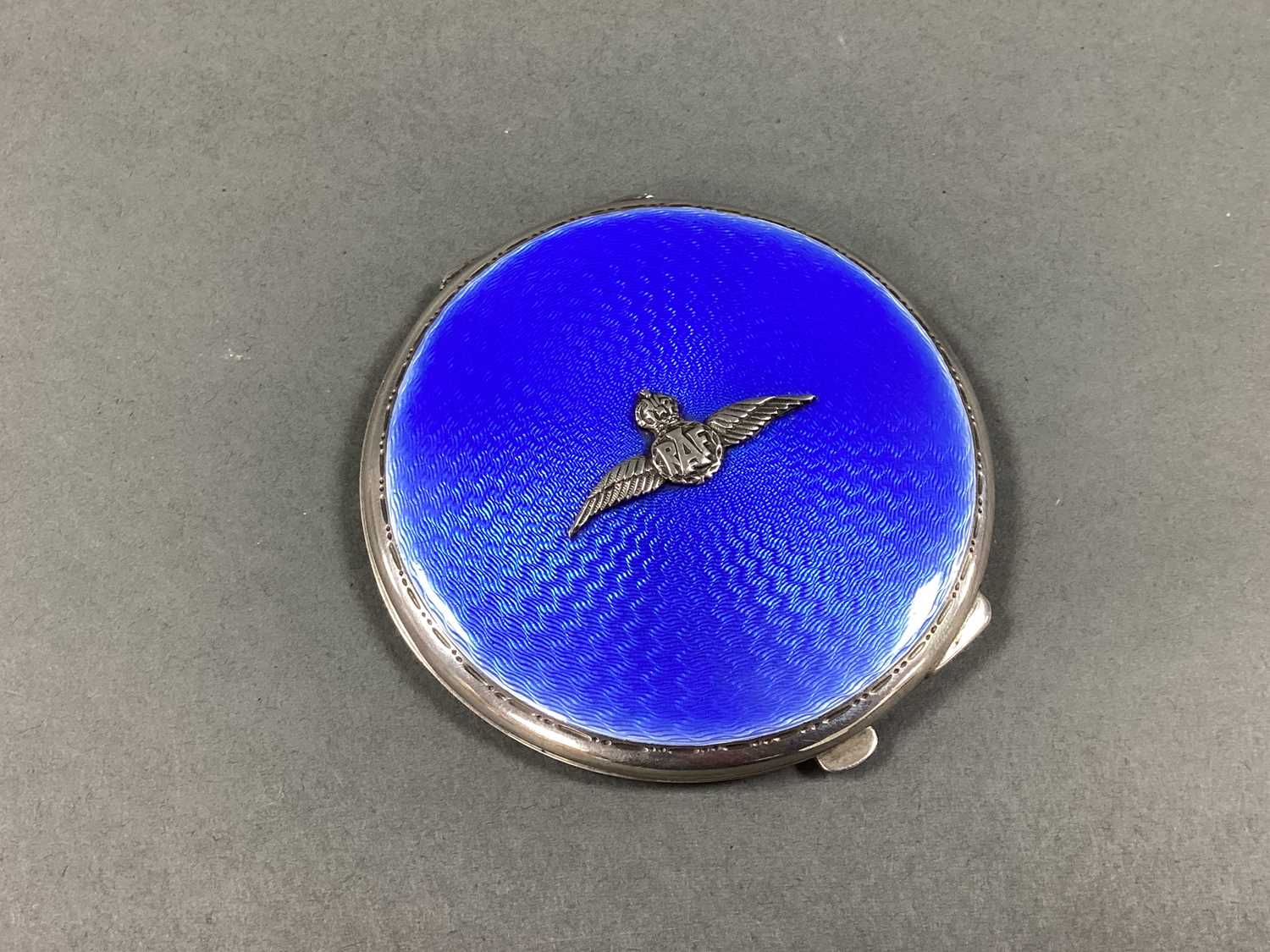 Lot 48 - RAF Interest; A 1930's Hallmarked Silver and...