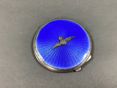 Lot 48 - RAF Interest; A 1930's Hallmarked Silver and...