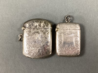Lot 19 - A Chester Hallmarked Silver Foliate Patterned...