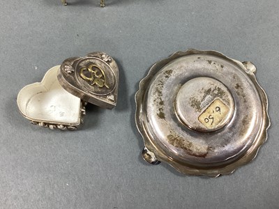 Lot 50 - A Miniature Circular Ashtray, depicting Tumi...