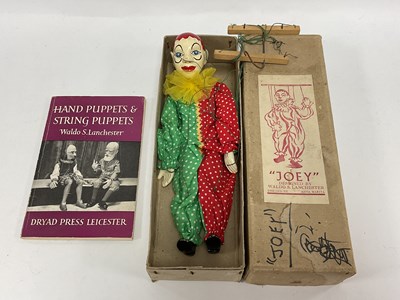Lot 315 - A Waldo S. Lanchester String Clown Puppet...