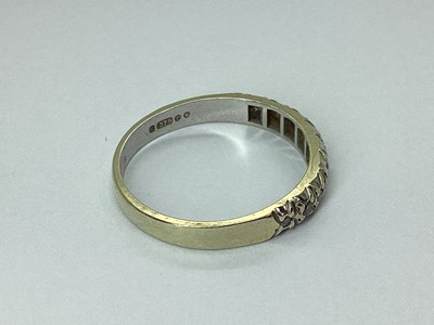 Lot 82 - A 9ct White Gold Half Eternity Style Ring, of...