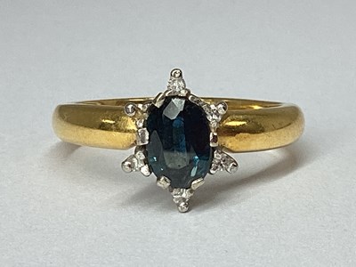 Lot 82 - A 22ct Wedding Band, later converted to an...