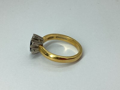 Lot 75 - A 22ct Wedding Band, later converted to an...