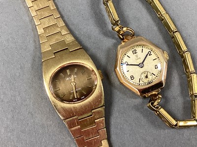 Lot 255 - Tudor; A Chester Hallmarked 9ct Gold Cased...