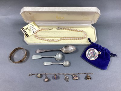 Lot 187 - A Hallmarked Silver 'Baby' Spoon, the engraved...