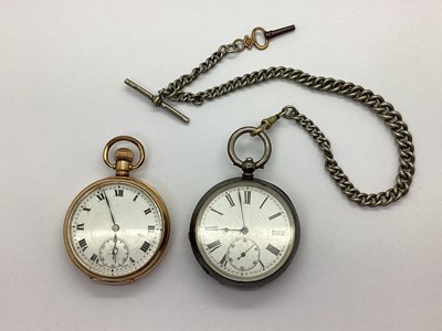 Lot 258 - A Gent's Openface Pocket Watch, the unsigned...
