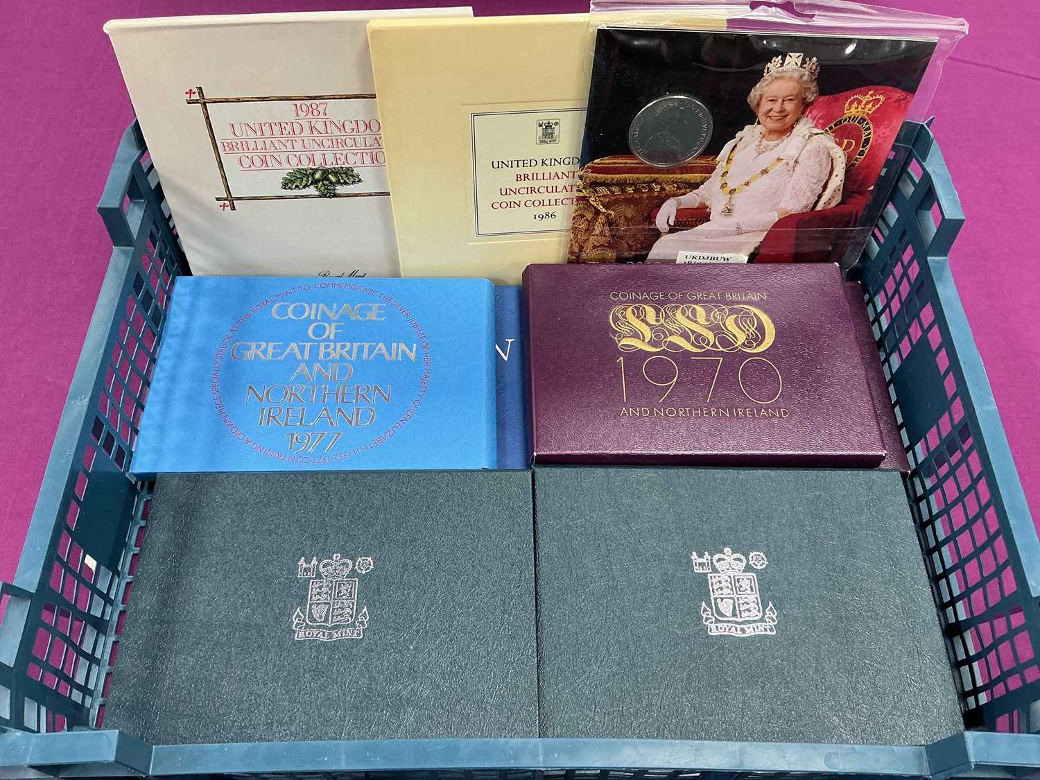 Lot 401 - Collection Of GB Proof And Bunc Coin Sets,...