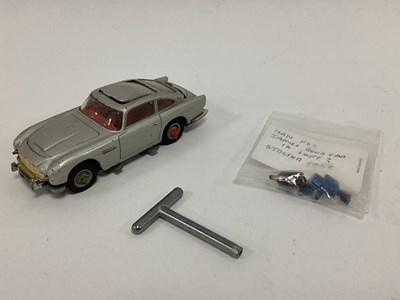 Lot 880 - A Corgi James Bond Aston Martin DB5 silver...
