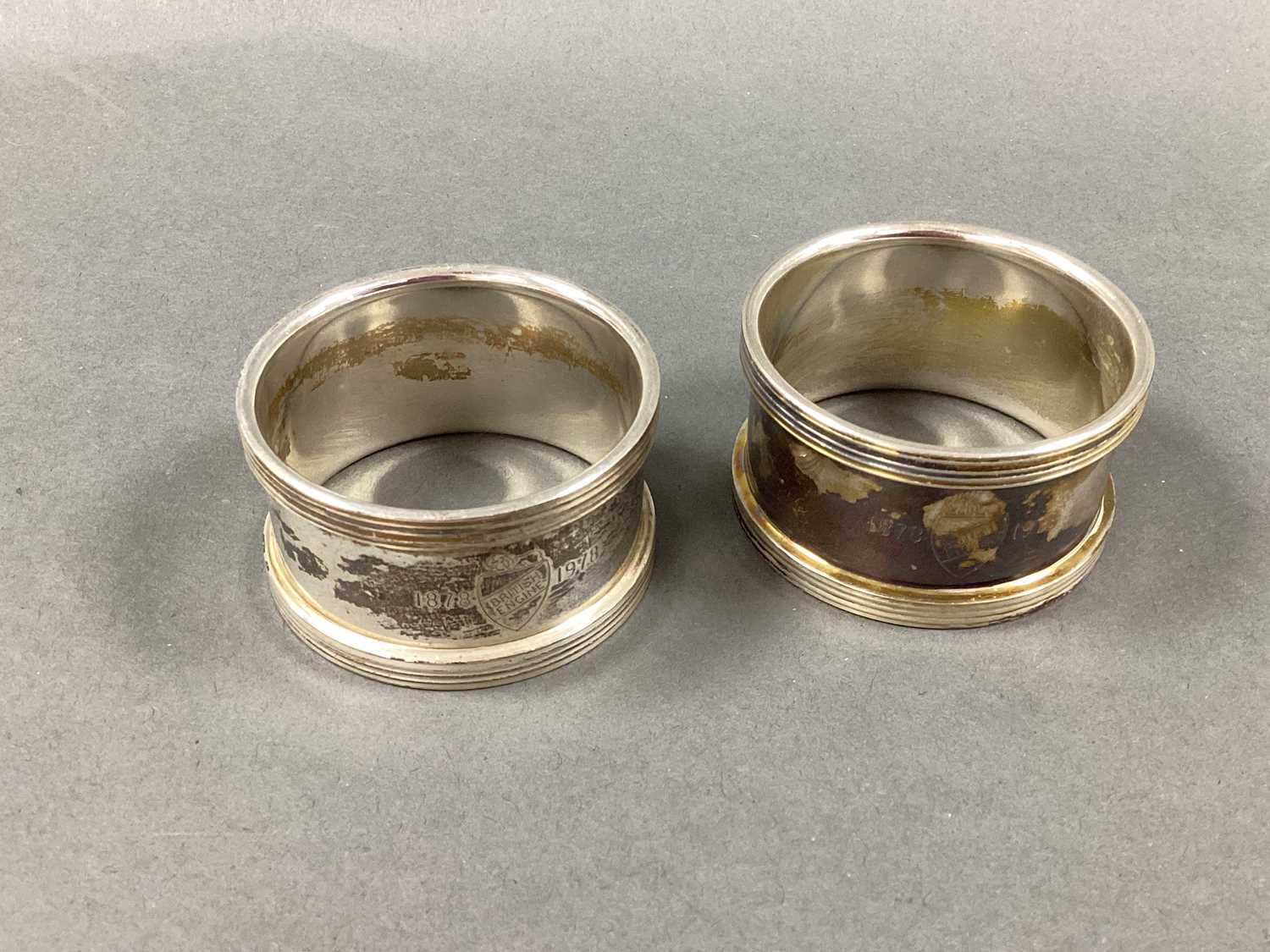 Lot 53 - A Pair of Hallmarked Silver Commemorative...