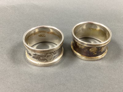 Lot 53 - A Pair of Hallmarked Silver Commemorative...