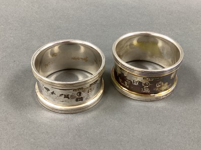 Lot 53 - A Pair of Hallmarked Silver Commemorative...
