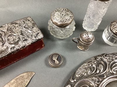 Lot 45 - A Chester Hallmarked Silver Backed Hand Mirror,...