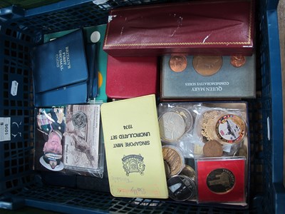 Lot 1096 - Large Collection Of World Coinage, includes a...