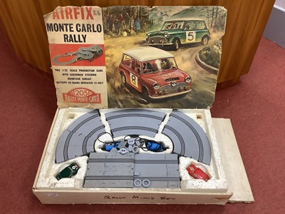 Lot 677 - Airfix Slot Car Monte Carlo Mini Set, with two...