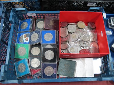Lot 1397 - Large Collection Of GB Commemorative Crowns...