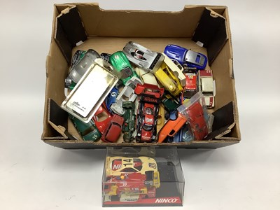 Lot 608 - Approximately thirty 1:32 scale slot car...