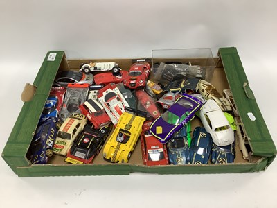 Lot 610 - Approximately thirty 1:32 scale slot car...