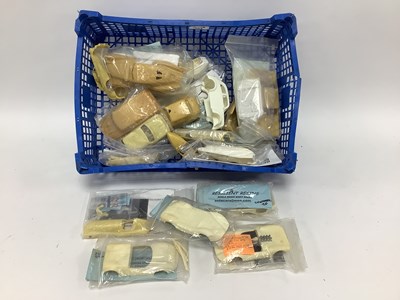 Lot 584 - Approximately twenty 1:32 scale slot car resin...