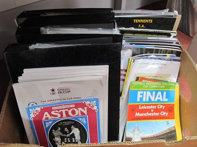 Lot 521 - Big Match Programmes - F.A.Cup Finals, Semis,...