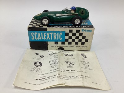 Lot 859 - Original Scalextric No.C53 Vanwall Green,...