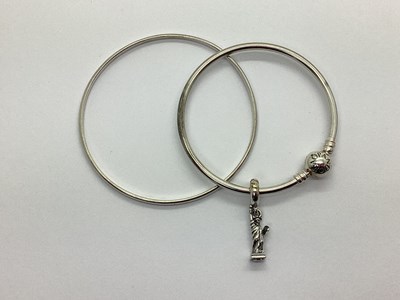 Lot 110 - Pandora; A Modern Bangle, with signed clasp,...