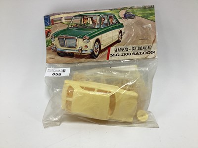Lot 858 - A Airfix 1:32 Scale M.G. 1100 Saloon plastic...