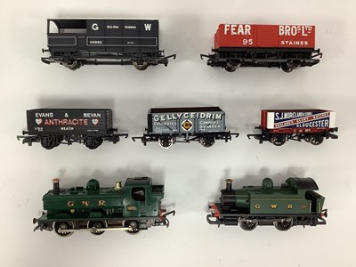 Lot 817 - Two Hornby OO gauge tank locomotives, plus...