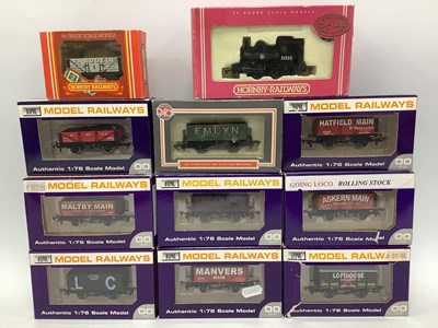 Lot 518 - Ten OO gauge four wheeled wagons by Dapol and...