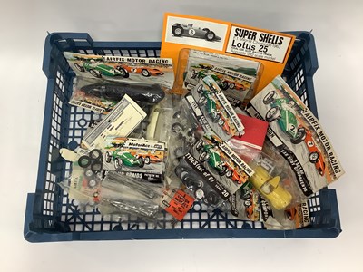 Lot 844 - A quantity of 1:32 scale slot car components....