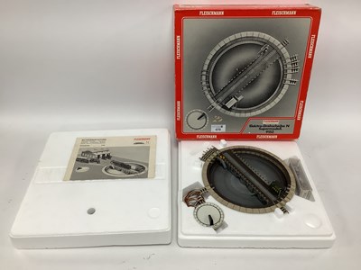 Lot 670 - A boxed Fleischmann "piccolo" N gauge...