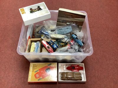 Lot 623 - A quantity of slot car related items to...