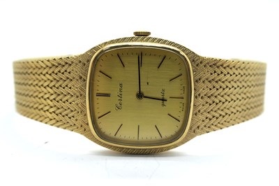 Lot 447 - Certina; A Quartz Gent's Wristwatch, the...