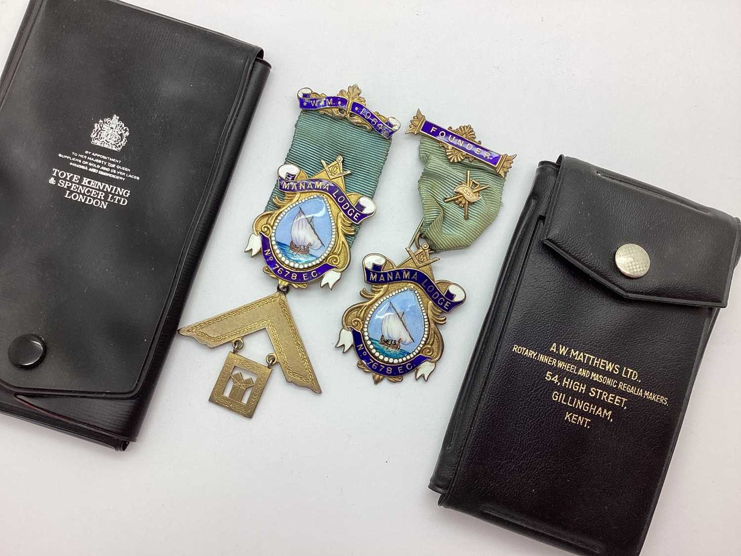 Lot 96 - Masonic Interest - Manama Lodge No. 7678 E.C....