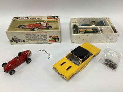 Lot 848 - A 1:24 scale built up slot car model of a Hot...