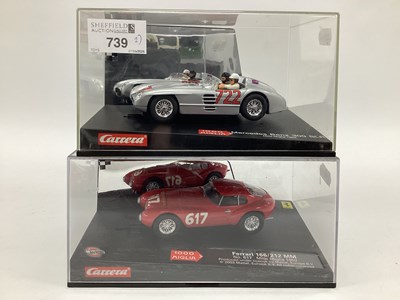 Lot 739 - Two Carrera Evolution Slot Cars, comprising of...