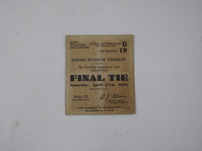 Lot 669 - 1935 F.A. Cup Final Ticket, Sheffield...