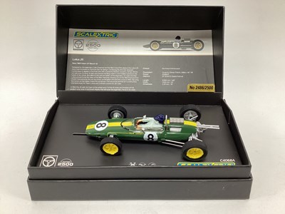 Lot 870 - A Scalextric Legends limited edition slot car...