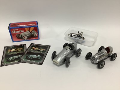 Lot 799 - Two Modern Schuco Racing Cars, a Studio 1501,...
